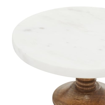 Deco 79 Mango Wood Cake Stand for Elegant Displays