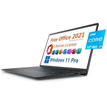 Dell Inspiron 15 Laptop, Free Office 2021 - Business Ready