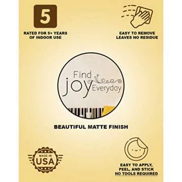 Assorted Size Polka Dot Decals - Repositionable Peel and Stick Circle Wall Decals for Nursery, Kids Room, Mirrors, and Doors (Black)