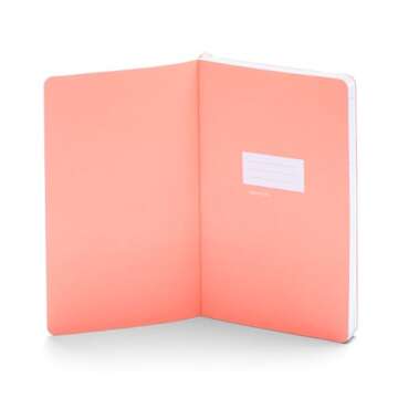 Poppin Medium Journal Notebook - Soft Cover & Stylish Design for Writing