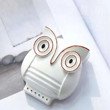 2 Pack Nonstick Owl Silicone Molds for Baking and Crafts