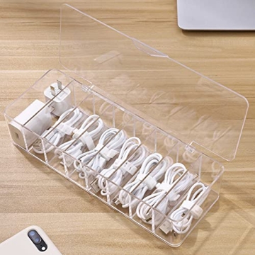 Yesesion Cable Management Box Set - 2 Pack Organizer