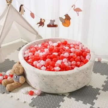 STARBOLO 100pcs Non-Toxic Ball Pit Balls for Kids