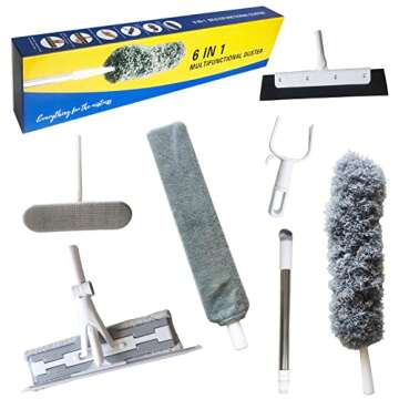 Cleaning Kit with Extension Handle for Spotless Home