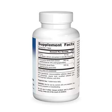 Planetary Herbals Full Spectrum Andrographis 400mg - 60 Tablets