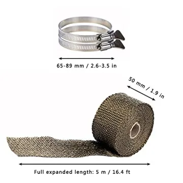 FIREHIKING Fireproof Pipe Wrap for Safe Outdoor Cooking