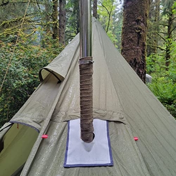 FIREHIKING Fireproof Pipe Wrap for Safe Outdoor Cooking