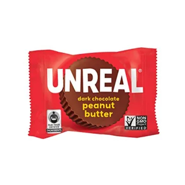 UNREAL Dark Chocolate Peanut Butter Cups Healthy Snack