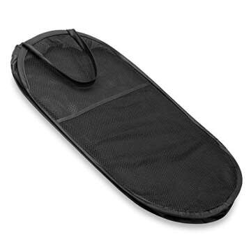 Simplized Popup Laundry Hamper - (1 & 2 Pack) Foldable Pop-up Mesh Hamper Dirty Clothes Basket with Carry Handles