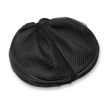 Simplized Popup Laundry Hamper - (1 & 2 Pack) Foldable Pop-up Mesh Hamper Dirty Clothes Basket with Carry Handles