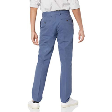 Slim-Fit Wrinkle-Resistant Chino Pants for Men