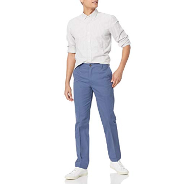Slim-Fit Wrinkle-Resistant Chino Pants for Men