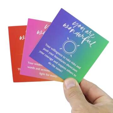 Dessie You Are Wonderful Cards 60 Inspirational Mini Cards