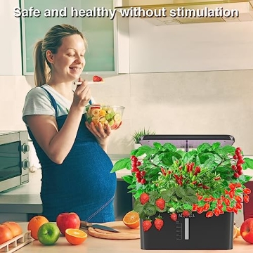 Mufga Indoor Hydroponics Garden Kit with LED Grow Light