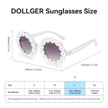 Dollger Chic Daisy Sunglasses for Unique Festival Style