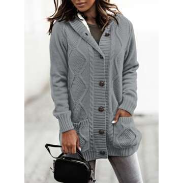 Stylish Cozy Cardigan for Women in Winter