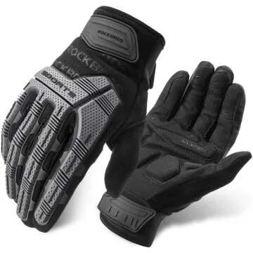 ROCKBROS Mountain Bike Gloves with Gel Pads | Touch Screen