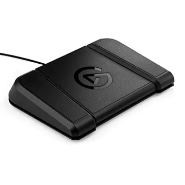 Elgato Stream Deck Pedal – Hands-Free Studio Controller with 3 Custom Macro Switches for Gaming an...