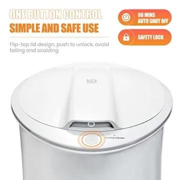 Smileader Towel Warmer Barrel for Spa-Like Comfort