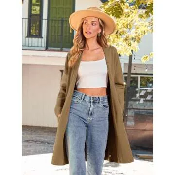 LILLUSORY Oversized Long Cardigan - Stylish & Comfy