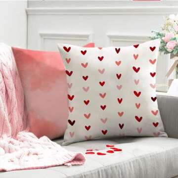 Charming DFXSZ Valentine's Day Pillow Covers for Home