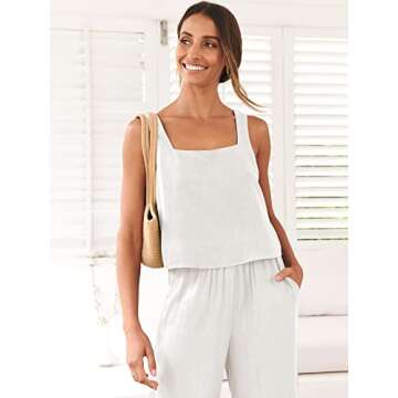 Trendy ANRABESS Women's 2 Piece Summer Outfit Set