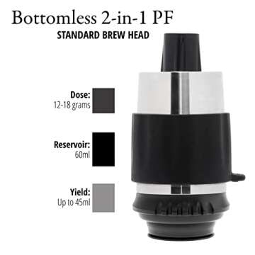 Flair Espresso Maker - Classic with Pressure Kit: Manual Lever Espresso Machine with Stainless Steel...