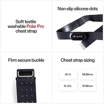 Polar H10 Chest Strap - Accurate Waterproof HR Monitor