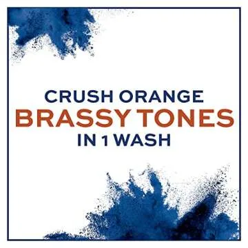 John Frieda Blue Crush Conditioner, Toning Shampoo for Brunette Hair, Nourishes Color-Treated and Natural Hair, Blue Pigments for Vibrant, Cool-Toned Brunette Hair by Reducing Orange Tones, 8.3 Oz