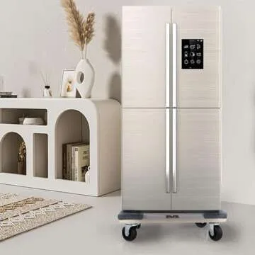 MaxWorks 50857 1320 lbs. Capacity 18 in. x 30 in. Hardwood Furniture Moving Dolly KD Version, Two Pack