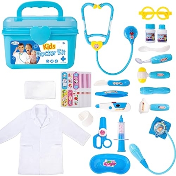 Liberry Doctor Kit for Toddlers 3 4 5 Years Old, Kids Doctor Play Set for Girls Boys Toy, Pretend Pl...