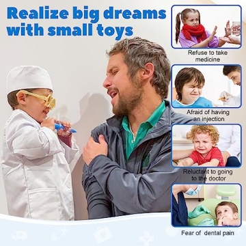 Liberry Doctor Kit for Toddlers - Engaging Pretend Play Toy