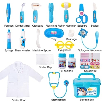 Liberry Doctor Kit for Toddlers - Engaging Pretend Play Toy