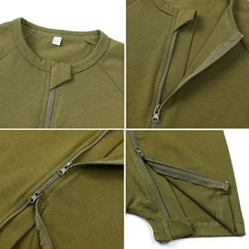 Feidoog Baby Romper Set for Boys and Girls, 3-18M