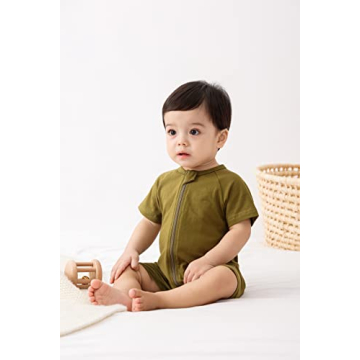 Feidoog Baby Romper Set for Boys and Girls, 3-18M