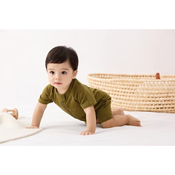 Feidoog Baby Romper Set for Boys and Girls, 3-18M