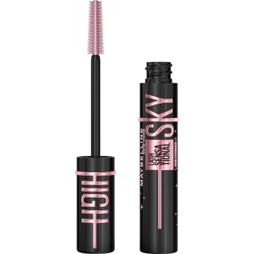 Maybelline Lash Sensational Sky High Washable Mascara, Cosmic Black - Volumizing & Lengthening Formu...