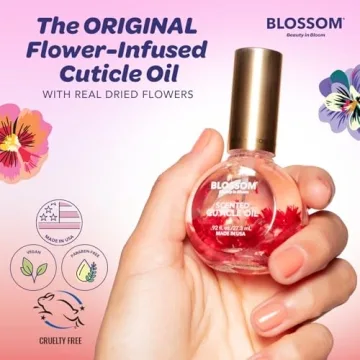 Blossom Cuticle Oil with Real Flowers for Hydration