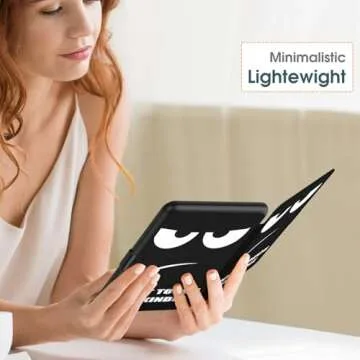 Fintie Case for 7" All-New Kindle Paperwhite (12th Generation, 2024) and Kindle Colorsoft Signature Edition - Slim Lightweight Shell PU Leather Protective Cover with Auto Sleep/Wake, Don't Touch