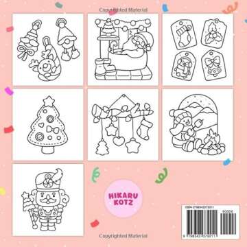 Christmas: Bold & Easy Coloring Book, Stocking Stuffer for Adults & Teens (Christmas Coloring Book)