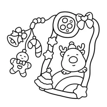 Christmas: Bold & Easy Coloring Book, Stocking Stuffer for Adults & Teens (Christmas Coloring Book)