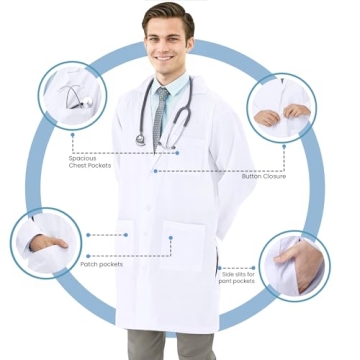 Professional Lab Coat - Comfort Meets Functionality