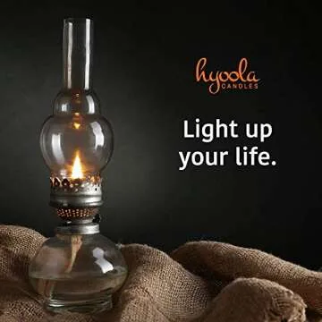 Hyoola Clean Burning Lamp Oil for Indoor & Outdoor Use