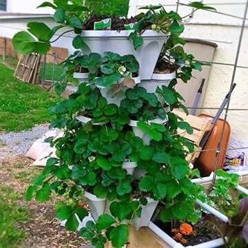 Mr. Stacky 5 Tiered Vertical Gardening Planter for Small Spaces