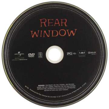 Alfred Hitchcock: Essentials Collection (Rear Window / Vertigo / North By Northwest / Psycho / The Birds)