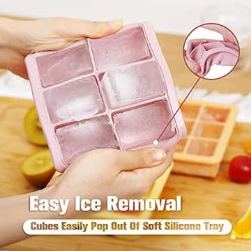 Haakaa Silicone Baby Food Freezer Tray for Easy Storage