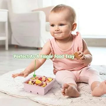 Haakaa Silicone Baby Food Freezer Tray for Easy Storage