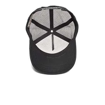 Goorin Bros. The Farm Unisex Baseball Trucker Hat, Black (Panther), One Size
