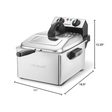 Cuisinart Deep Fryer 4 Quart - Effortless Home Cooking