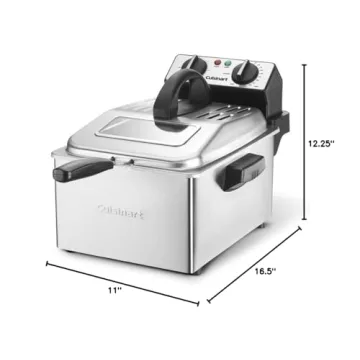 Cuisinart Deep Fryer 4 Quart - Effortless Home Cooking